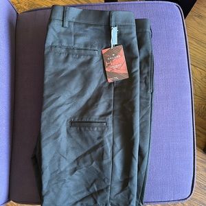 Black Front Button Men’s Shorts